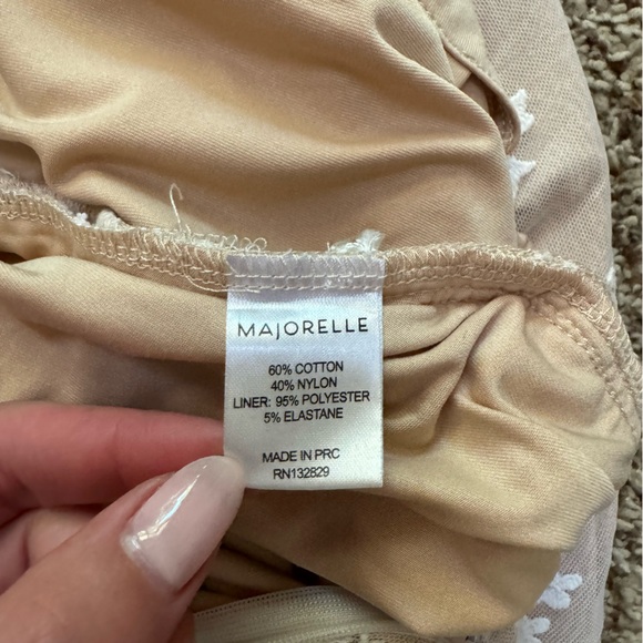 Majorelle Revolve Filaree Fringe Skirt in Ivory - Picture 3 of 13